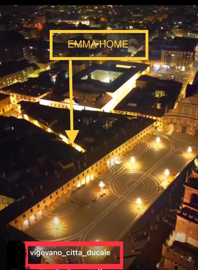 Emma Home Adiacente Alla Piazza Ducale Vigevano Eksteriør billede
